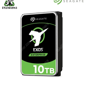 Seagate Exos 7E10 10TB HDD (ST10000NM017B) – 미사용급