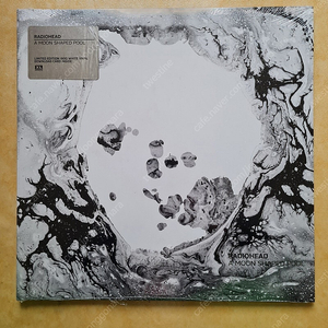 라디오헤드 RADIOHEAD A Moon Shaped Pool Limited Edition White Vinyl LP 미국 MPO 초반 한정반