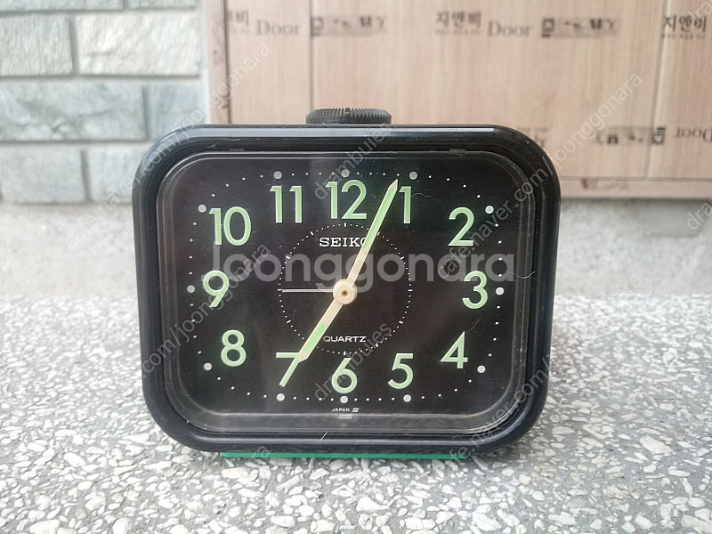 빈티지 일제 세이코 SEIKO 알람 탁상시계 판매합니다--0