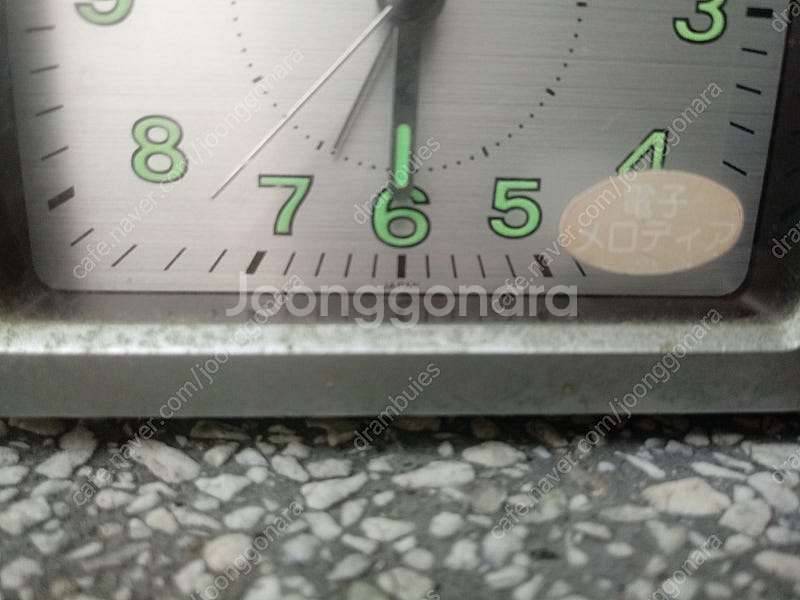 빈티지 일제 세이코 SEIKO 알람 탁상시계 판매합니다--2