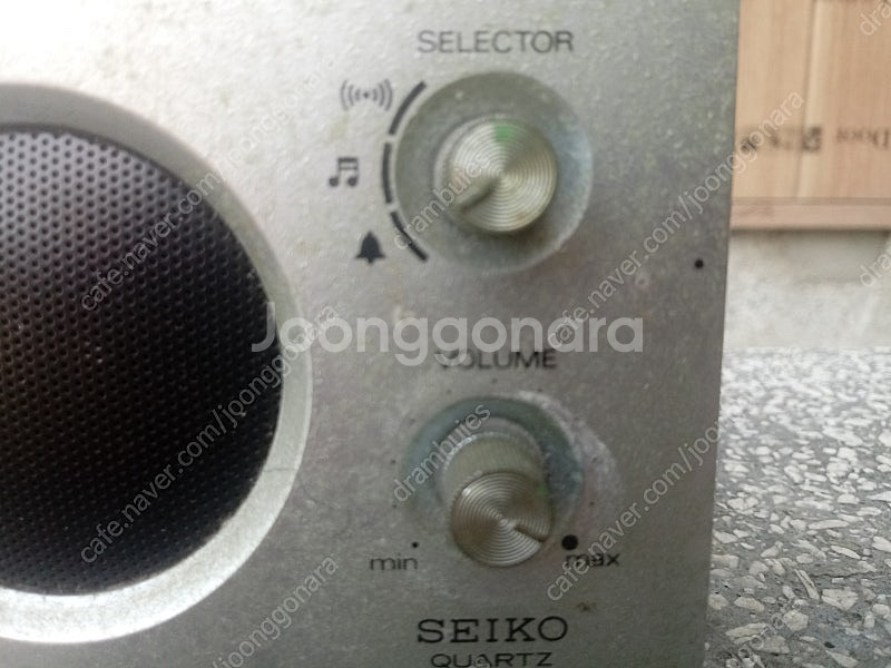 빈티지 일제 세이코 SEIKO 알람 탁상시계 판매합니다--3