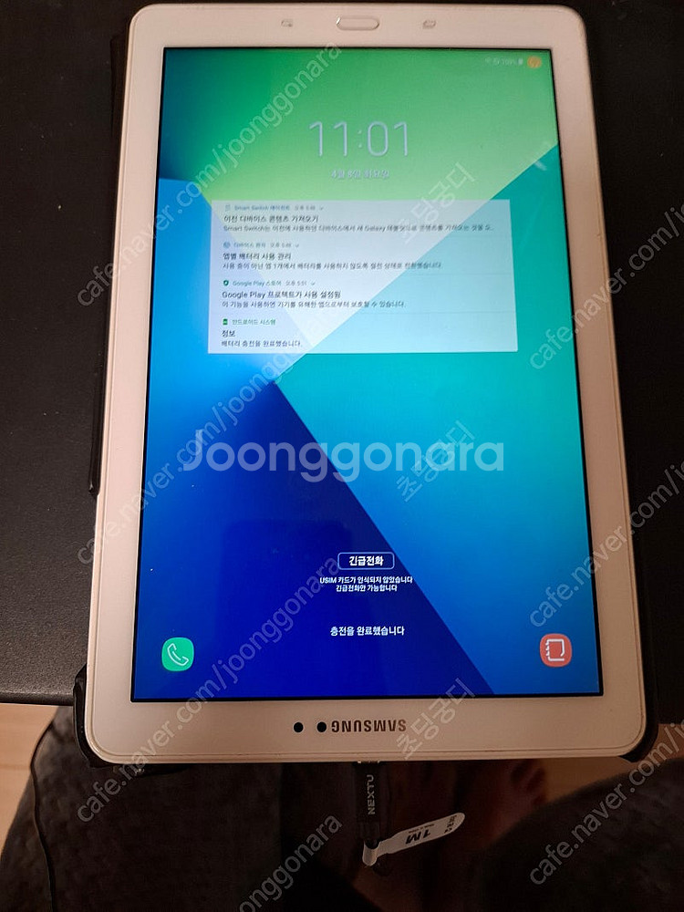갤럭시 탭 A6 10.1케이스 포함 케이블도 포함--4