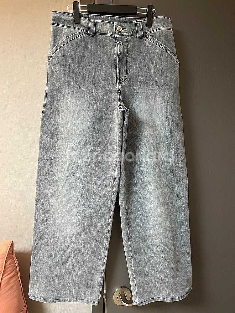 25ss 시스템옴므 그레이 와이드진 30사이즈--0