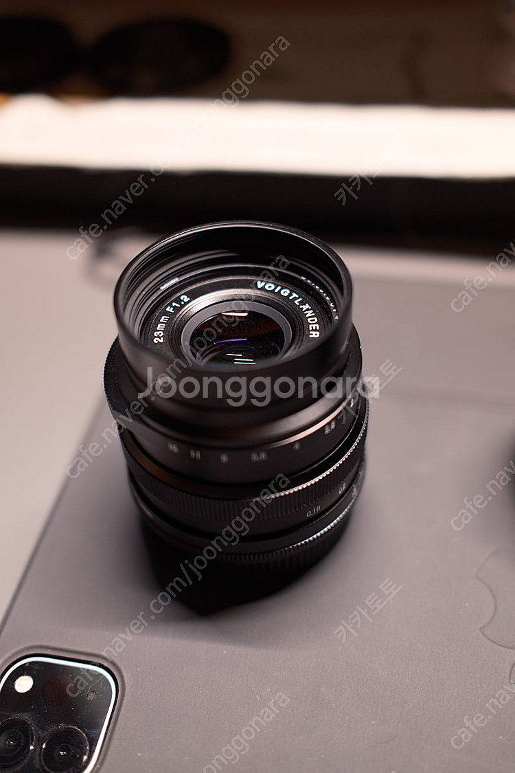 보이그랜더 녹턴 23mm F1.2 렌즈 후지마운트 팝니...--0