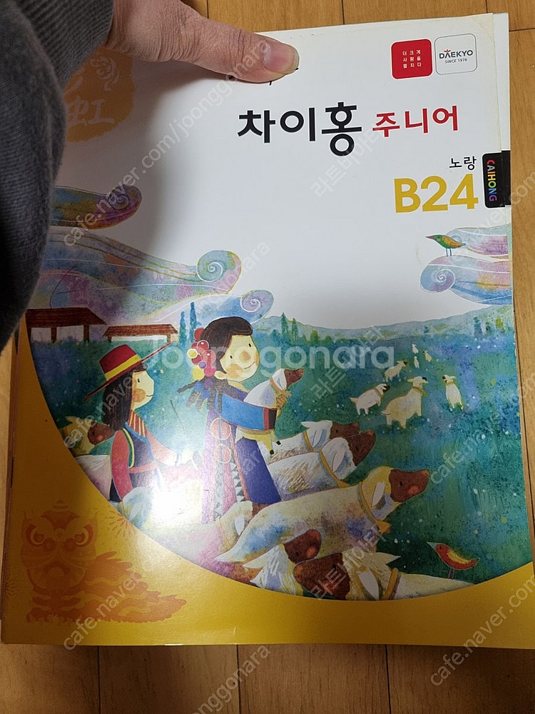 차이홍주니어 그린 노랑 주황 레드CD포함--2