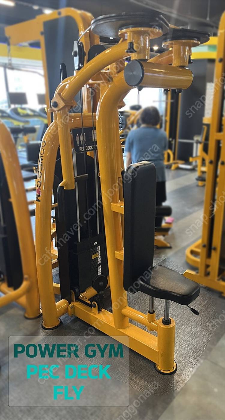 [중고] 미강 파워짐 POWER GYM 팩댁플라이 PEC DECK FLY 클럽용웨이트 무산소운동 상체운동 등운동 가...--2