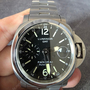 파네라이 루미노르 GMT 44mm 한정판 스틸밴드
