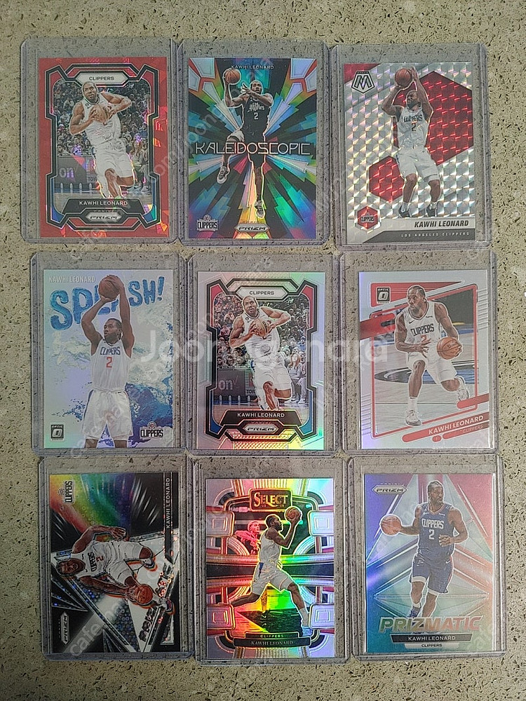 Kawhi mitchell 등 NBA 프리즘 농구 카드...--0