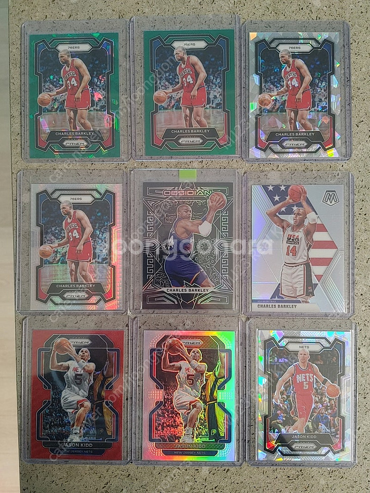 Kawhi mitchell 등 NBA 프리즘 농구 카드...--3