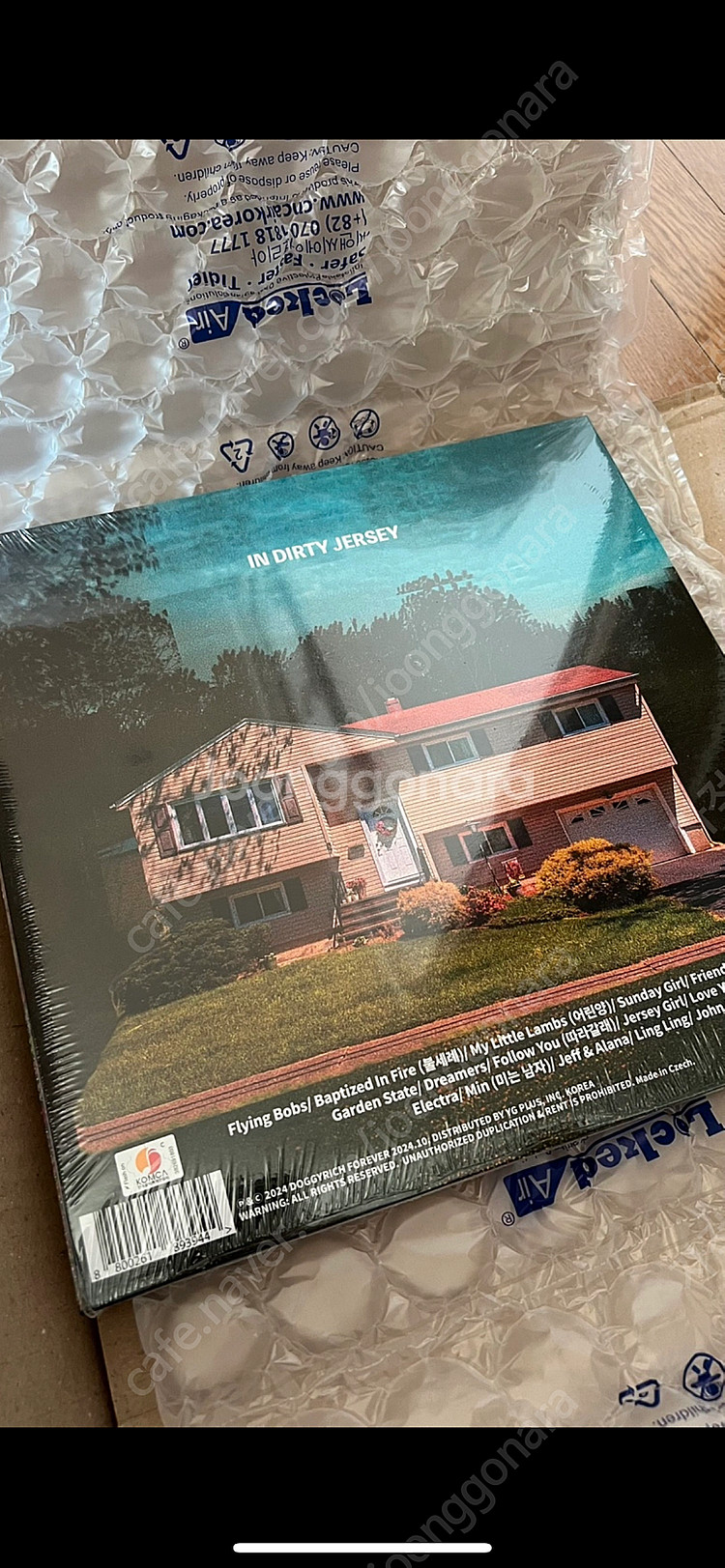 검정치마 TEEN TROUBLES LP 미개봉--1