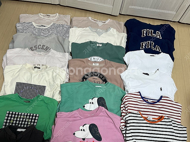 쌍둥이 봄, 간절기, 가을 옷 일괄 (xl,130,13...--2