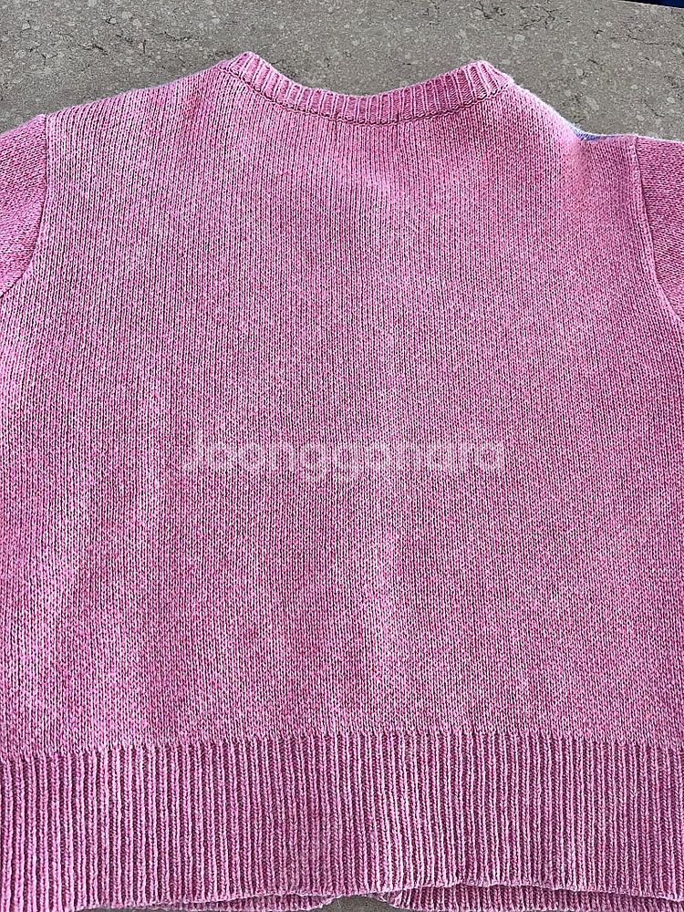 모어댄라이크 아가일 가디건(핑크) 가격내려요!--5