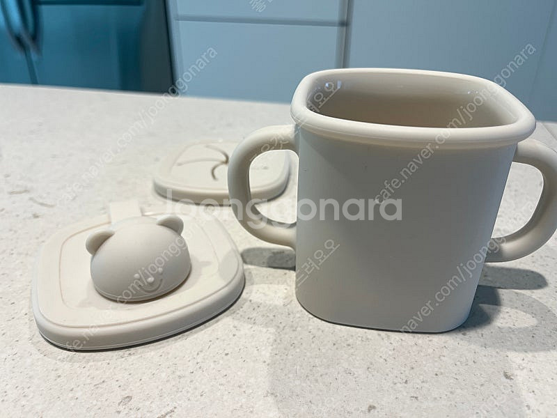 블루마마 모두아이 스파우트컵 & 스낵컵 미사용 /아기스낵컵/ 아기 스파우트컵 /아기빨대컵--1