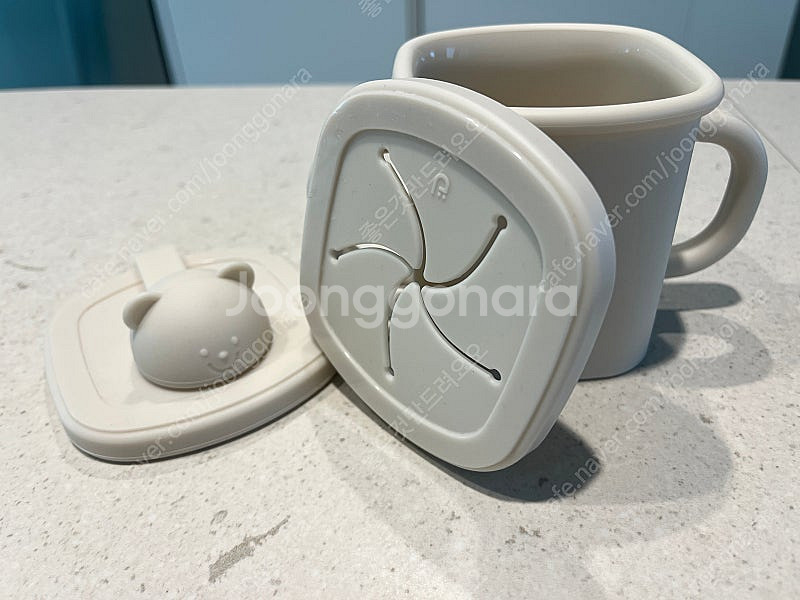 블루마마 모두아이 스파우트컵 & 스낵컵 미사용 /아기스낵컵/ 아기 스파우트컵 /아기빨대컵--2