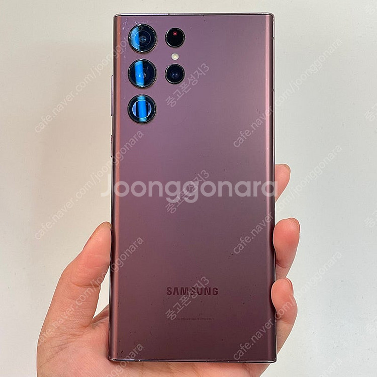 72162 갤럭시S22울트라 (S908) 버건디 256...--1