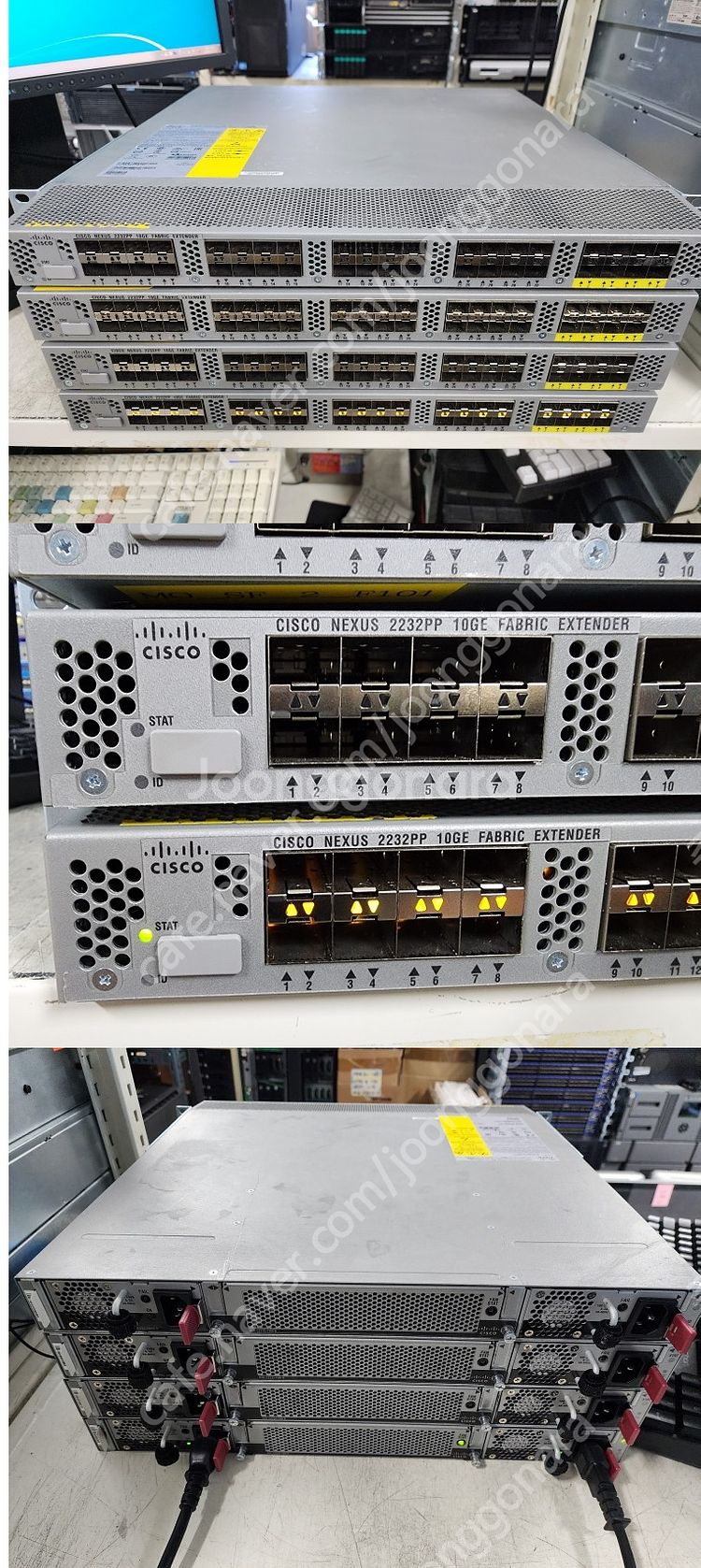 CISCO N2K-C2232PP-10GE 익스텐더 스위...--0