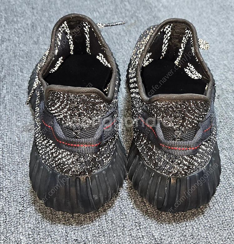 아디다스 이지부스트350v2트리플블랙 리플렉티브260--2