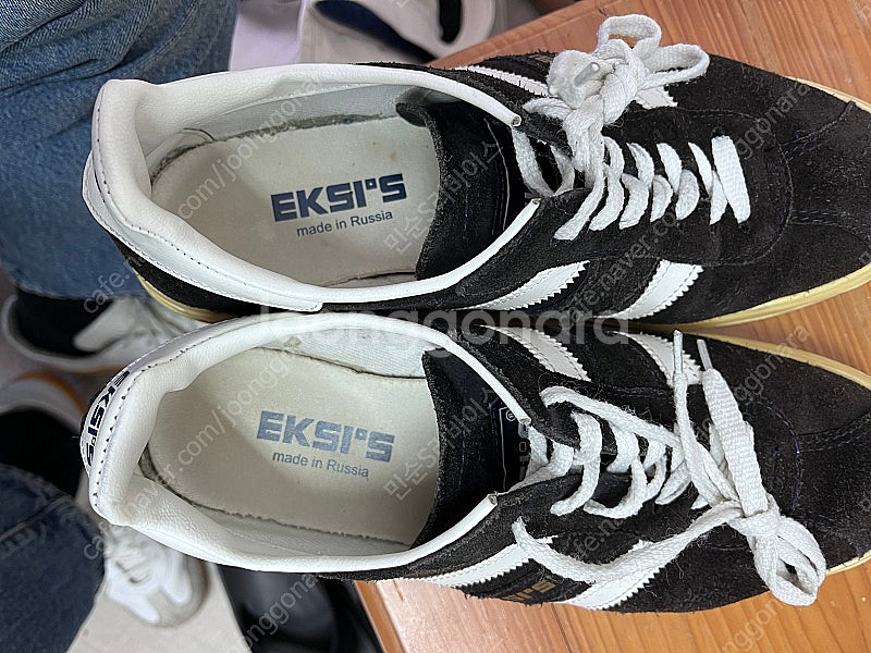엑시스eksis 스웨이드 스니커즈 9사이즈 판매합니다....--5