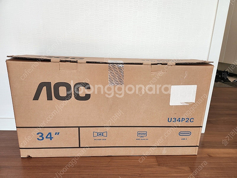 알파스캔 u34p2c 34인치 모니터 팝니다--0