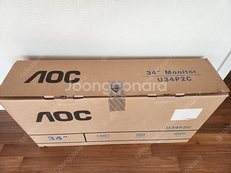 알파스캔 u34p2c 34인치 모니터 팝니다--1