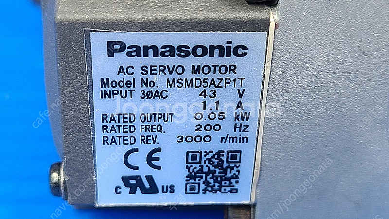 PANASONIC 파나소닉 서보 모터 MSMD~팝니다.--9