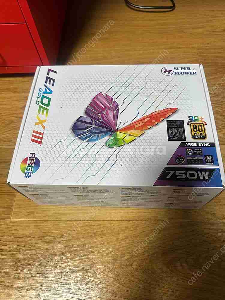 슈퍼플라워 LEADEX III 750W argb 화이트...--0