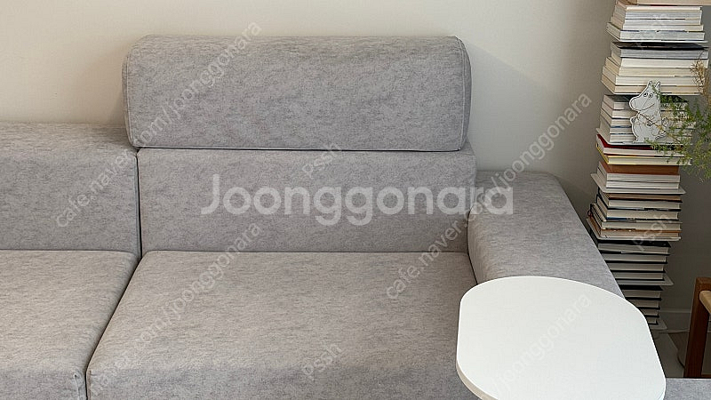 3~4인용 아쿠아패브릭 모듈 쇼파(스툴, 헤드 포함)--2