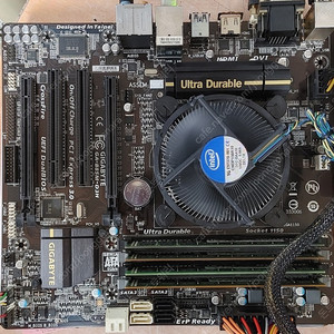 [전국/대구] 인텔 코어 i5-4590 + 기가 B85M-D3H 메인보드 <무료배송>