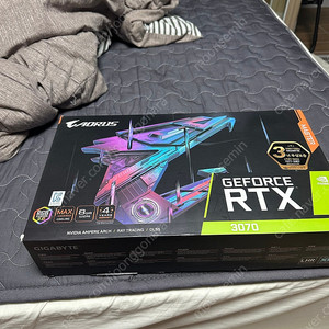 기가바이트 RTX 3070 어로스마스터 판매합니다