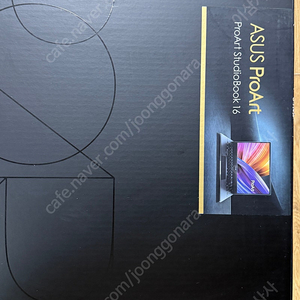 ASUS ProArt Studiobook 16 H7600Z 노트북 팝니다