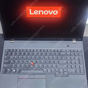 레노버 씽크패드 p16 gen2 7840u 64g lte 4g가능