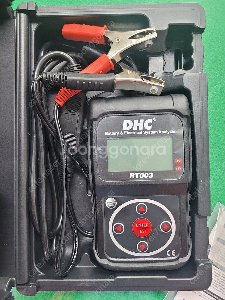 DHC 배터리 테스터기 RT003 미사용품 팝니다--1