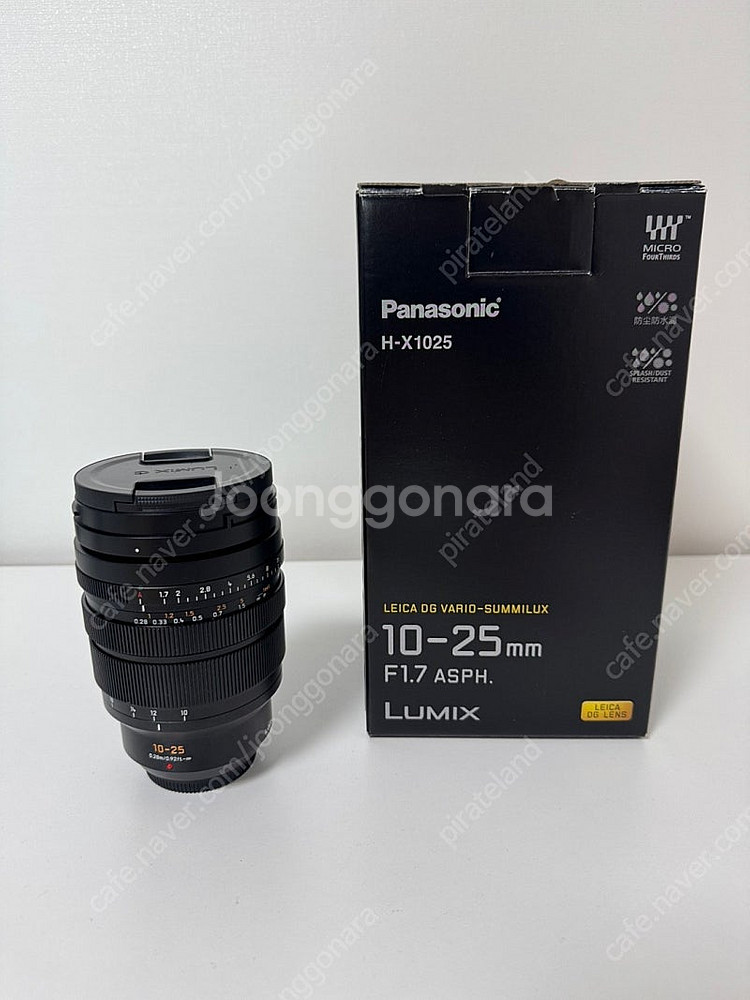 파나소닉 10-25 F1.7 렌즈 팝니다--0