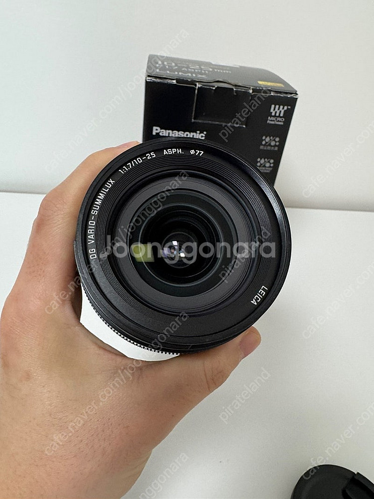 파나소닉 10-25 F1.7 렌즈 팝니다--2