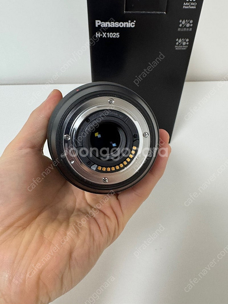 파나소닉 10-25 F1.7 렌즈 팝니다--3