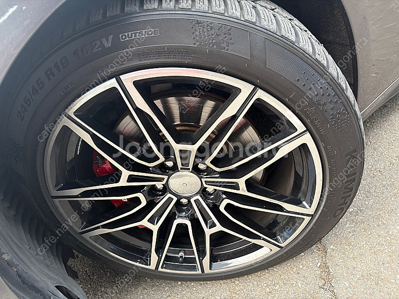 BMW M3 st 블랙폴리쉬 휠타이어 판매합니다--0