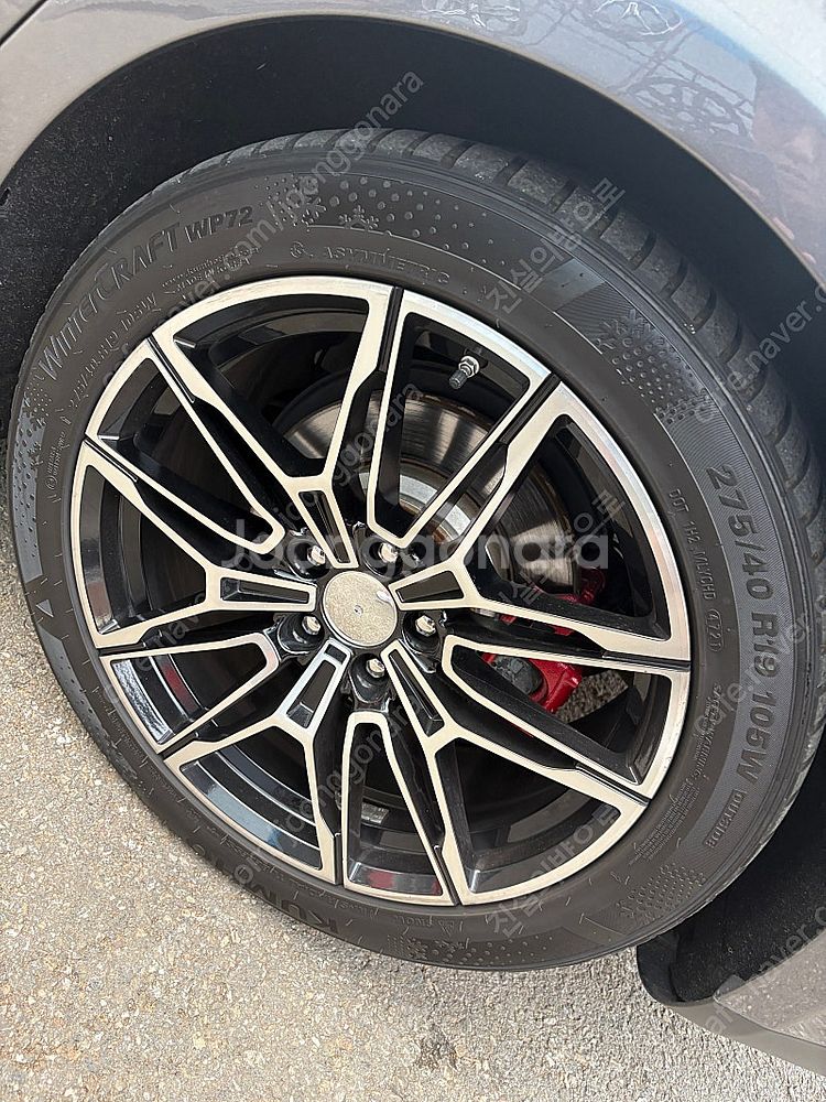 BMW M3 st 블랙폴리쉬 휠타이어 판매합니다--1