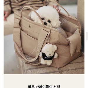 밀리옹 베이글 백 M 아몬드색
