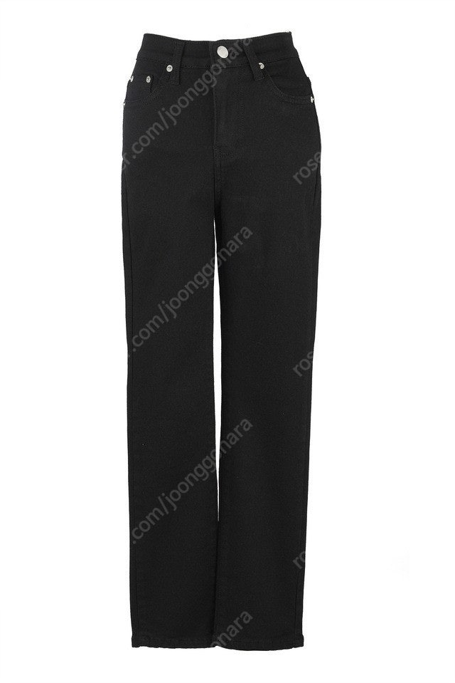 새상품/ 아뜨와 블랙 밴딩진 코튼팬츠 오르 유메르 시에 더로랑 알투더블유 이미지