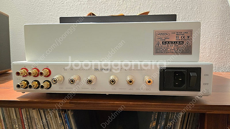 (EL34 진공관 앰프) 페즈오디오 실버루나 화이트--3