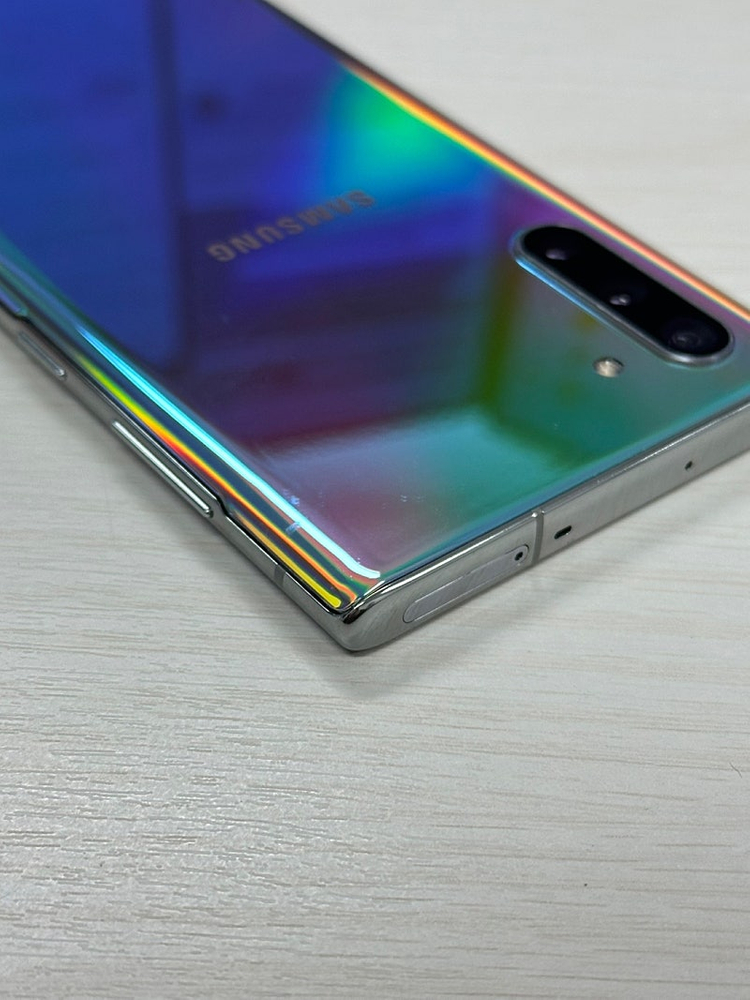 갤럭시 노트10 아우라글로우색상 256용량 새상품컨디션 S급 단말기 24만 판매합니다 이미지