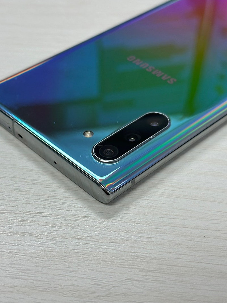 갤럭시 노트10 아우라글로우색상 256용량 새상품컨디션 S급 단말기 24만 판매합니다 이미지