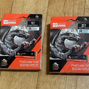 Firecuda 파이어쿠다 520 M.2 NVMe 1TB 판매합니다