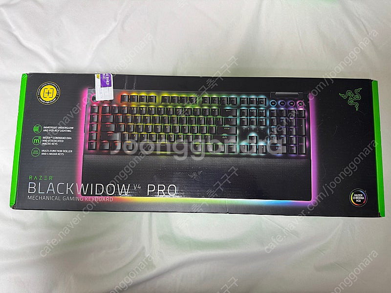 레이저 블랙위도우 V4 PRO RAZER BLACKWI...--0