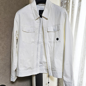 새제품 S/S Fabiani 화이트 트러커 자켓