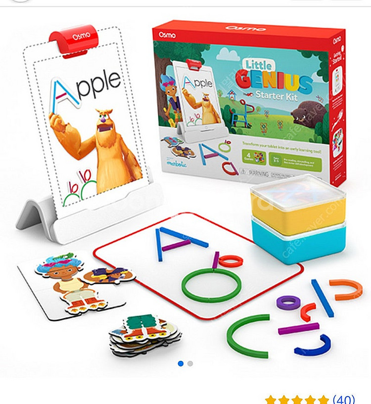 오스모 리틀지니어스 스타터세트 아이패드용 6게임--2