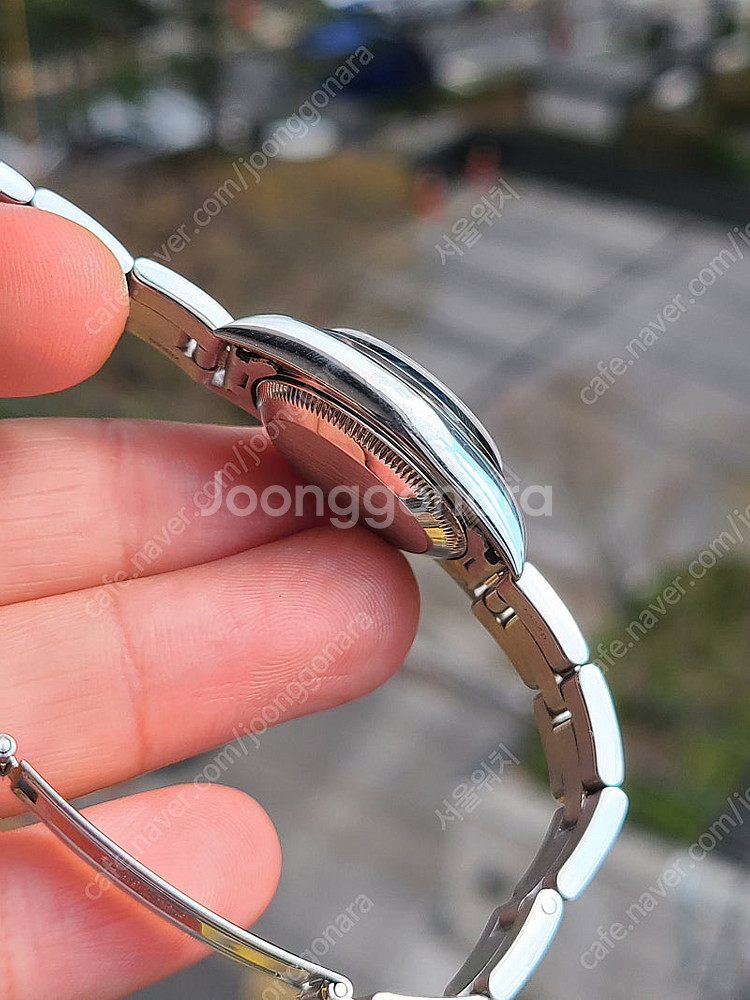 [정품] 롤렉스 오이스터 퍼페추얼 블랙 369 다이얼 ...--8