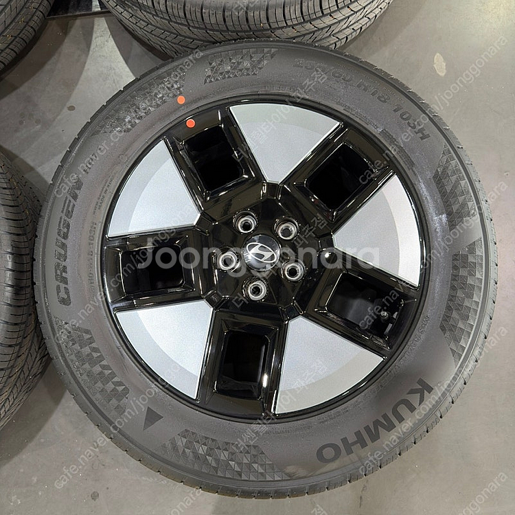 18인치 중고 임판 휠타이어 (싼타페 MX5 휠 235...--3