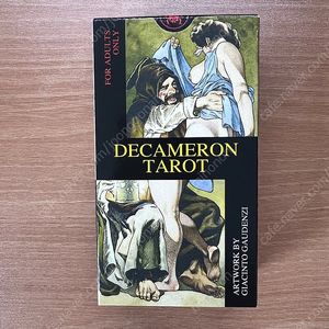 데카메론 타로카드(해설서,파우치 포함) 택포3만