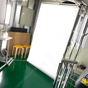 의류 쇼핑몰 LED 지속광 세트 누끼 보드 판매 합니다